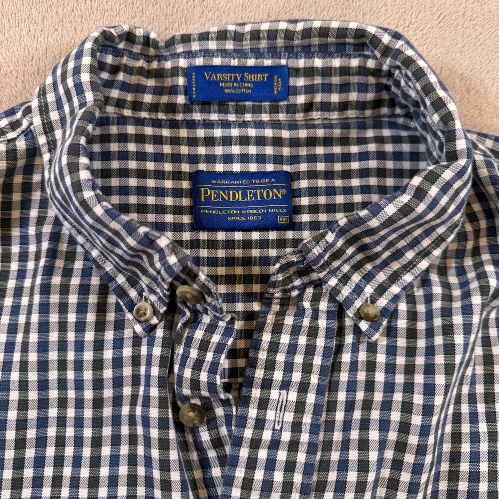 Pendleton Gingham Button Down Shirt Heritage Outd… - image 2